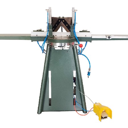 Pneumatic foot angle cutting machine